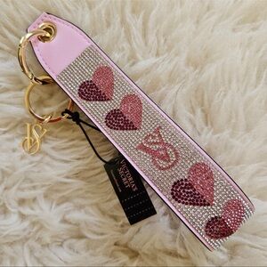 Victoria's Secret Pink Heart Keychain